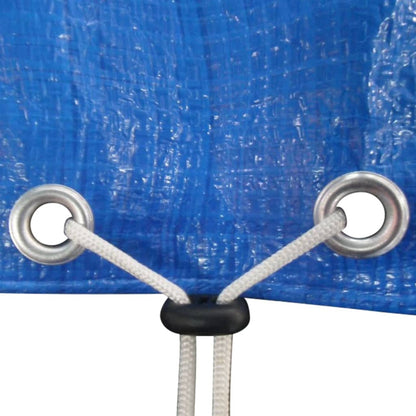 Pool Covers 2 pcs PE Round 460 cm 90 g/m²