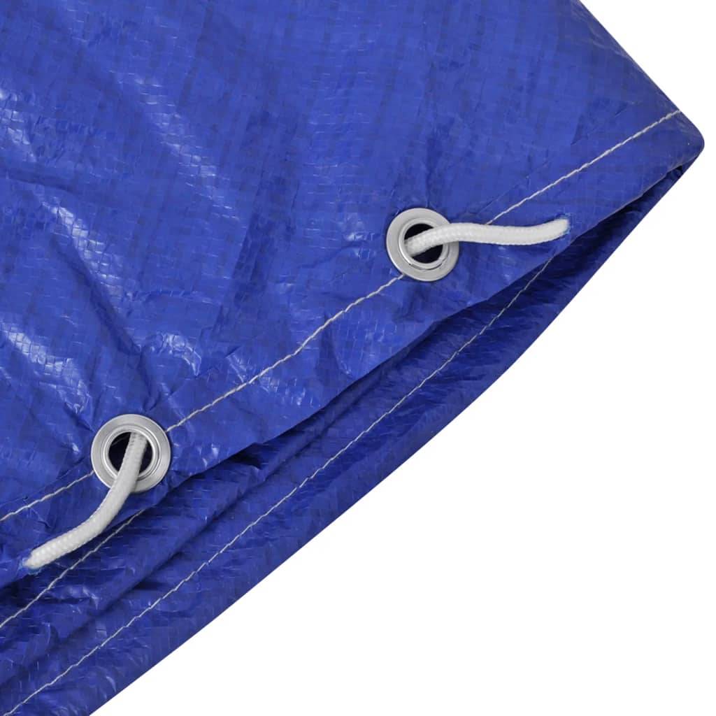 Pool Covers 2 pcs PE Round 540 cm 90 g/m²