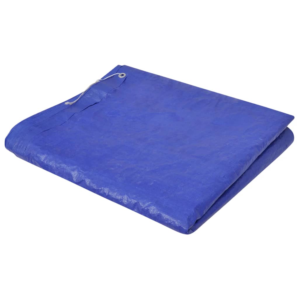 Pool Covers 2 pcs PE Rectangular 90 g/sqm 394x207 cm