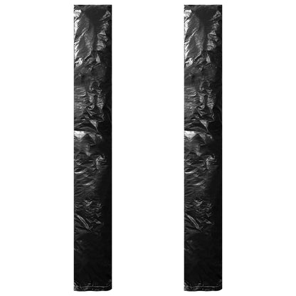 Umbrella Covers 2 pcs with Zipper PE 200 cm