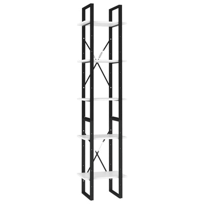 Book Cabinet White Engineered wood, metal Standard Book Cabinet