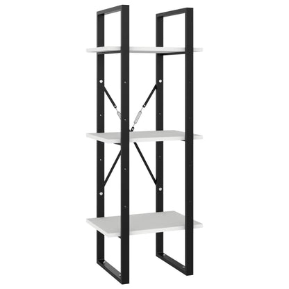 Book Cabinet White Engineered wood, metal Standard Book Cabinet