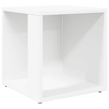 809008 vidaXL Side Table White 33x33x34,5 cm Engineered Wood