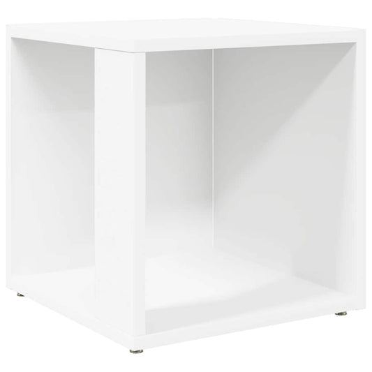 809008 vidaXL Side Table White 33x33x34,5 cm Engineered Wood