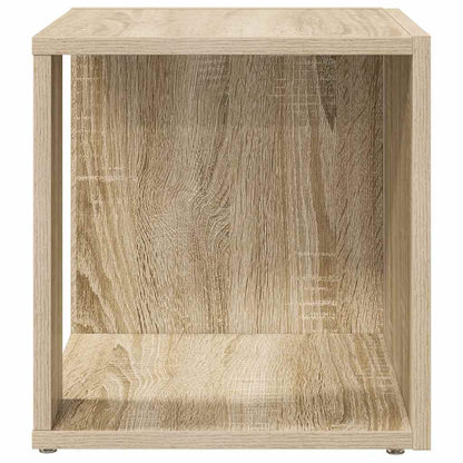 809011 vidaXL Side Table Sonoma Oak 33x33x34,5 cm Engineered Wood