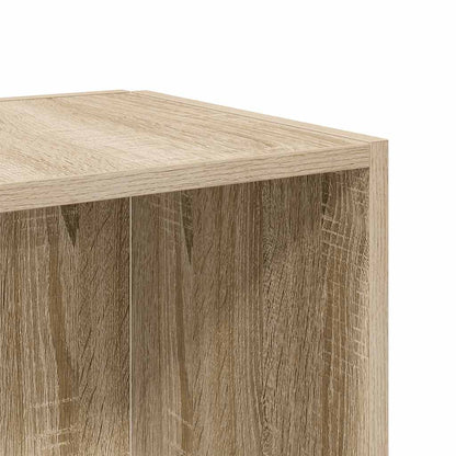 809011 vidaXL Side Table Sonoma Oak 33x33x34,5 cm Engineered Wood