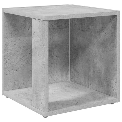 809012 vidaXL Side Table Concrete Grey 33x33x34,5 cm Engineered Wood