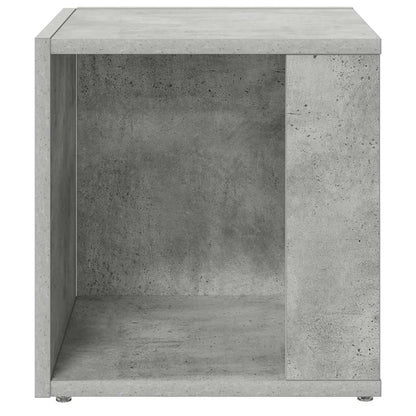 809012 vidaXL Side Table Concrete Grey 33x33x34,5 cm Engineered Wood