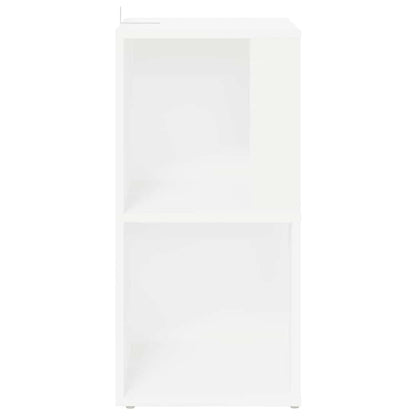 809017 vidaXL Corner Cabinet White 33x33x67cm Engineered Wood