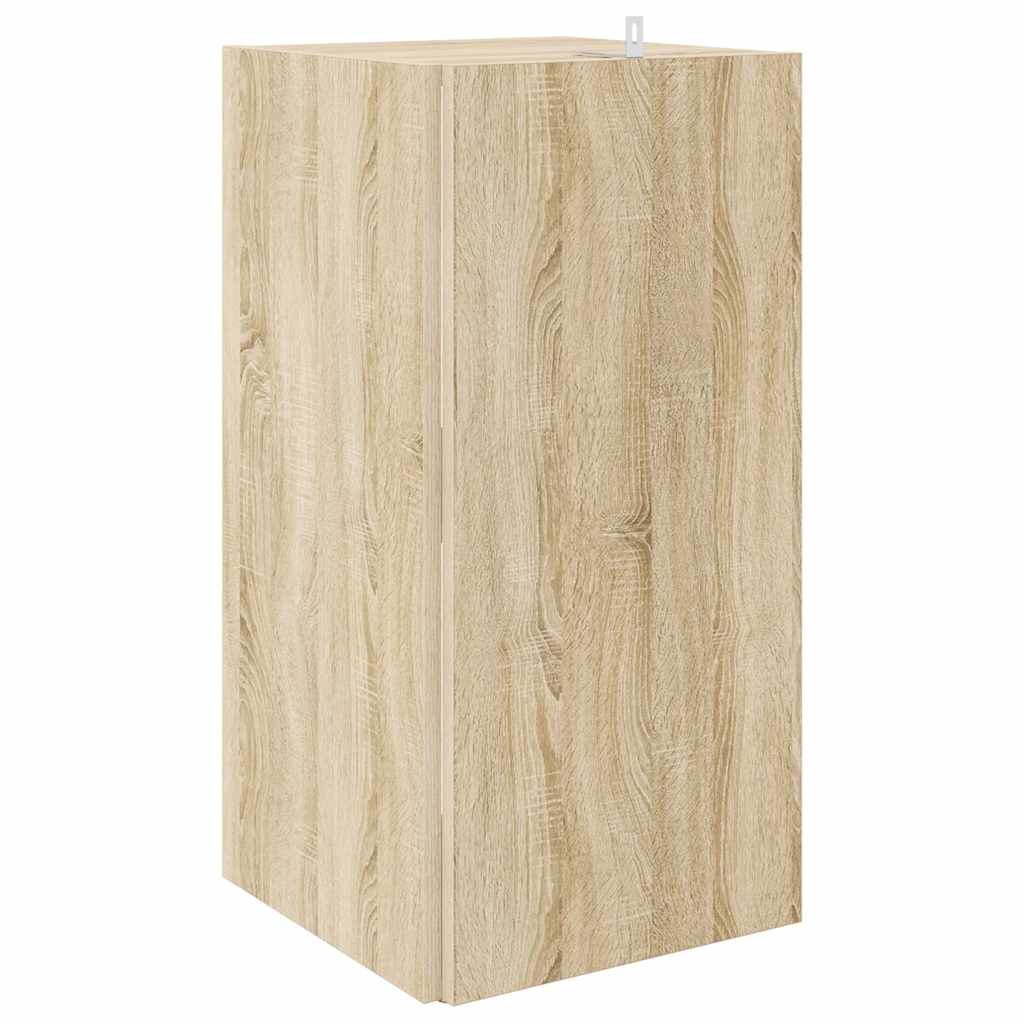 809020 vidaXL Corner Cabinet Sonoma Oak 33x33x67 cm Engineered Wood