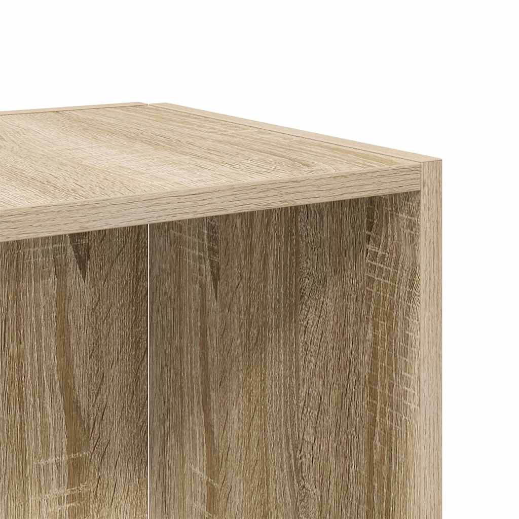 809020 vidaXL Corner Cabinet Sonoma Oak 33x33x67 cm Engineered Wood