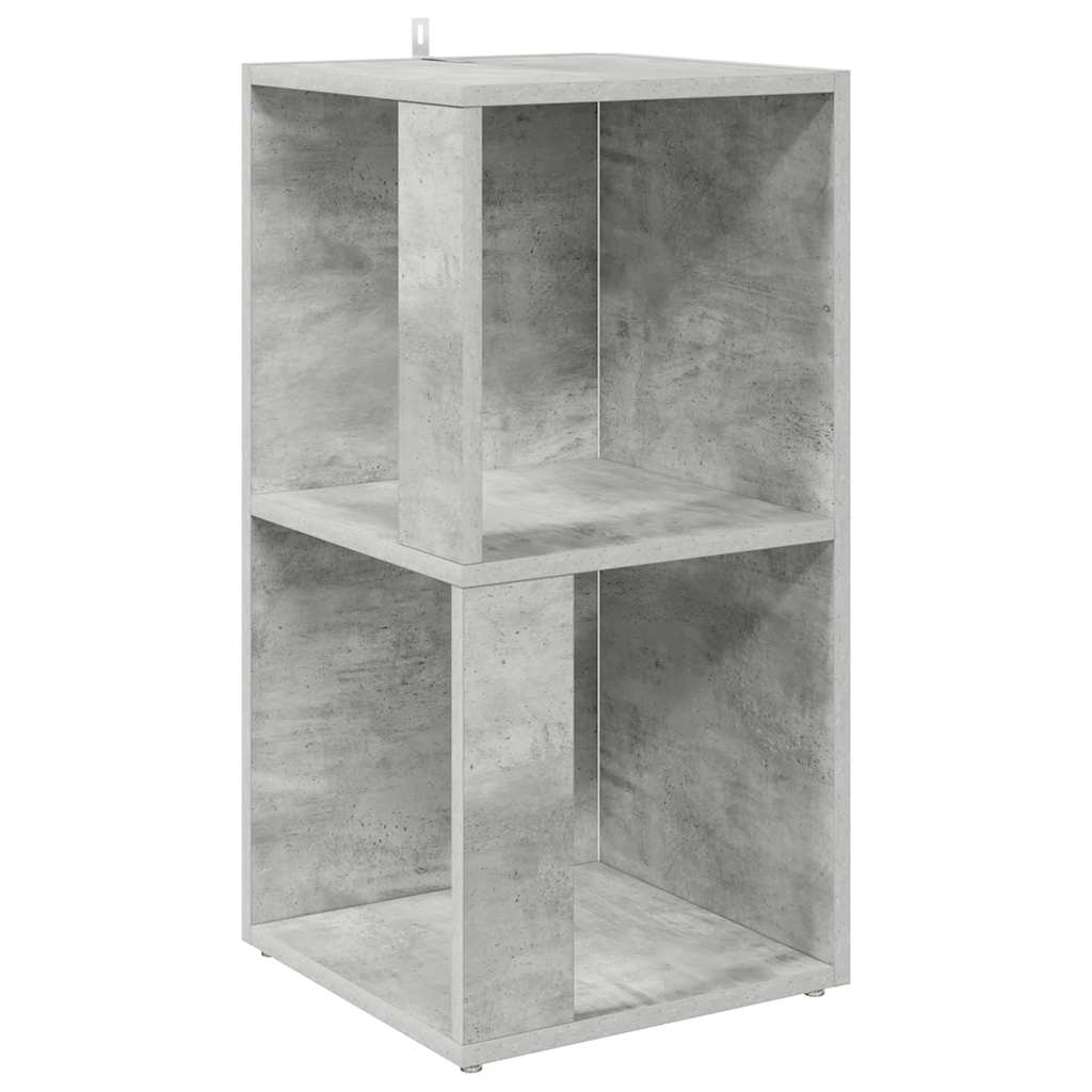809021 vidaXL Corner Cabinet Concrete Grey 33x33x67 cm Engineered Wood