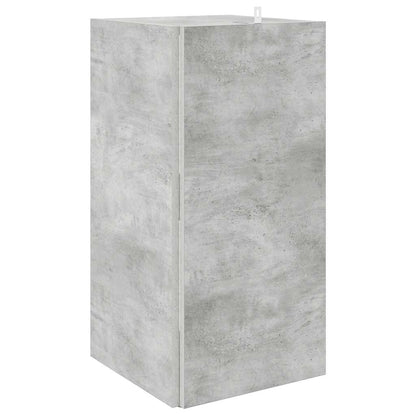 809021 vidaXL Corner Cabinet Concrete Grey 33x33x67 cm Engineered Wood