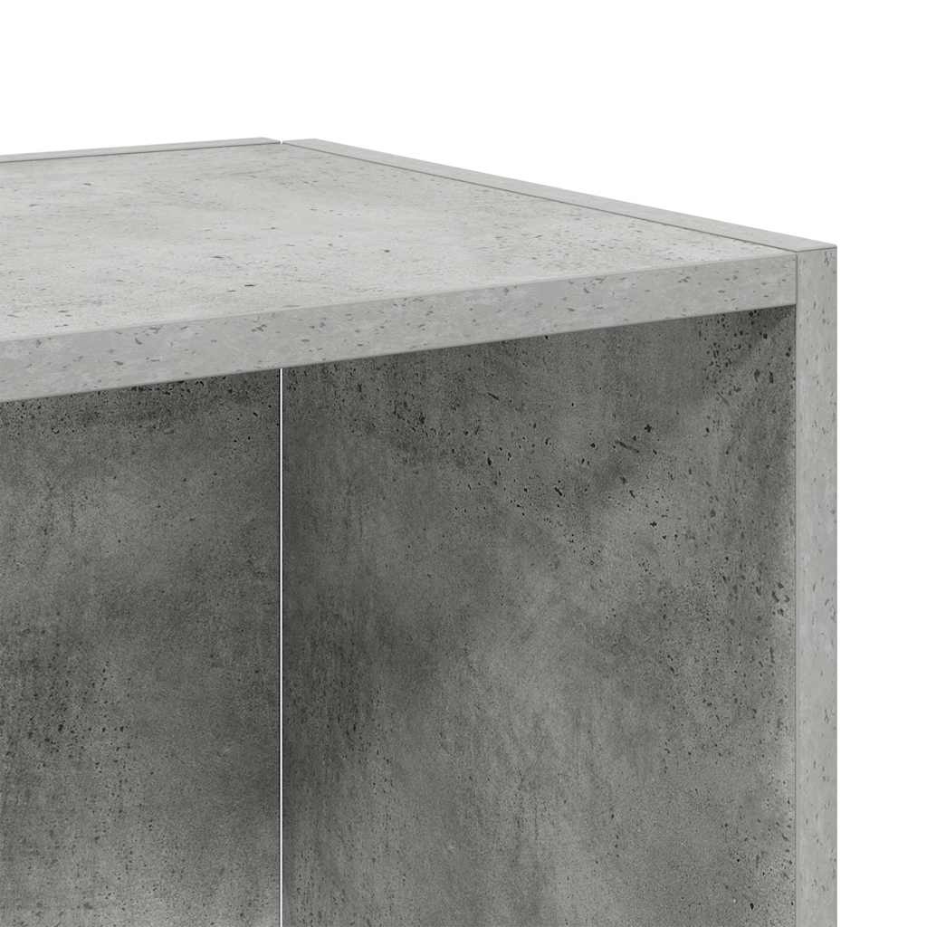 809021 vidaXL Corner Cabinet Concrete Grey 33x33x67 cm Engineered Wood