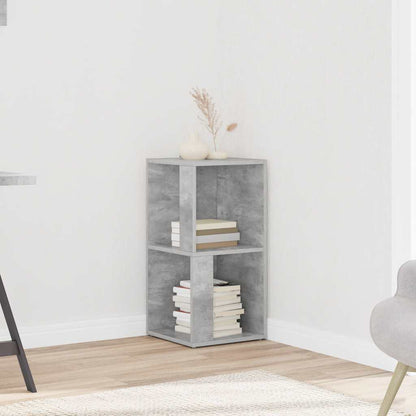 809021 vidaXL Corner Cabinet Concrete Grey 33x33x67 cm Engineered Wood