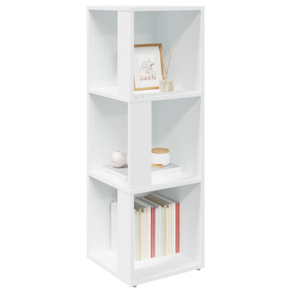 809026 vidaXL Corner Cabinet White 33x33x100 cm Engineered Wood