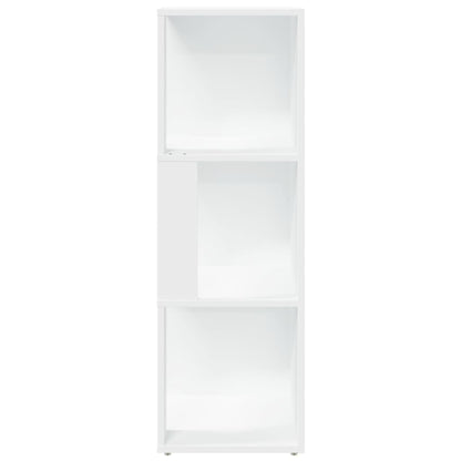 809026 vidaXL Corner Cabinet White 33x33x100 cm Engineered Wood
