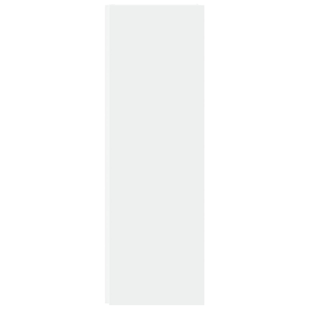 809026 vidaXL Corner Cabinet White 33x33x100 cm Engineered Wood