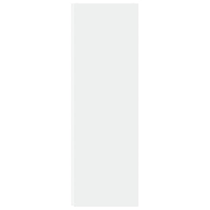 809026 vidaXL Corner Cabinet White 33x33x100 cm Engineered Wood