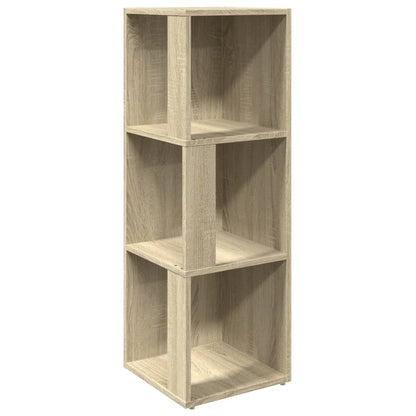 809029 vidaXL Corner Cabinet Sonoma Oak 33x33x100 cm Engineered Wood