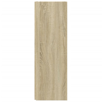 809029 vidaXL Corner Cabinet Sonoma Oak 33x33x100 cm Engineered Wood