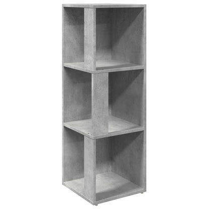 809030 vidaXL Corner Cabinet Concrete Grey 33x33x100 cm Engineered Wood