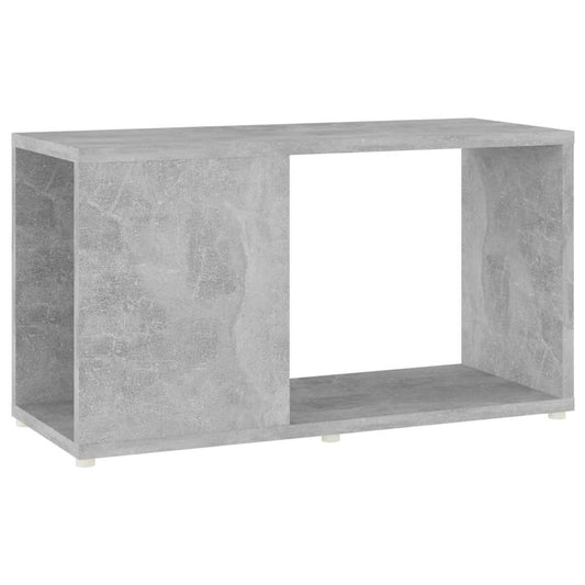 TV Cabinet | Concrete Grey | Engineered Wood | Medium | Rectangular