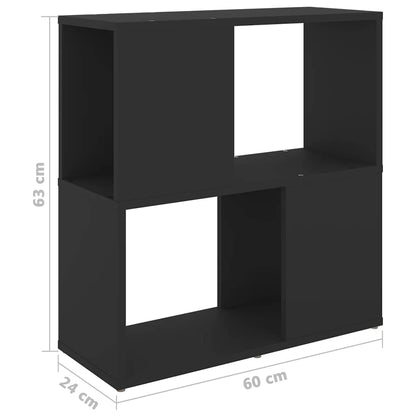 Book Cabinet | Black | Engineered wood | Medium | Book Cabinet