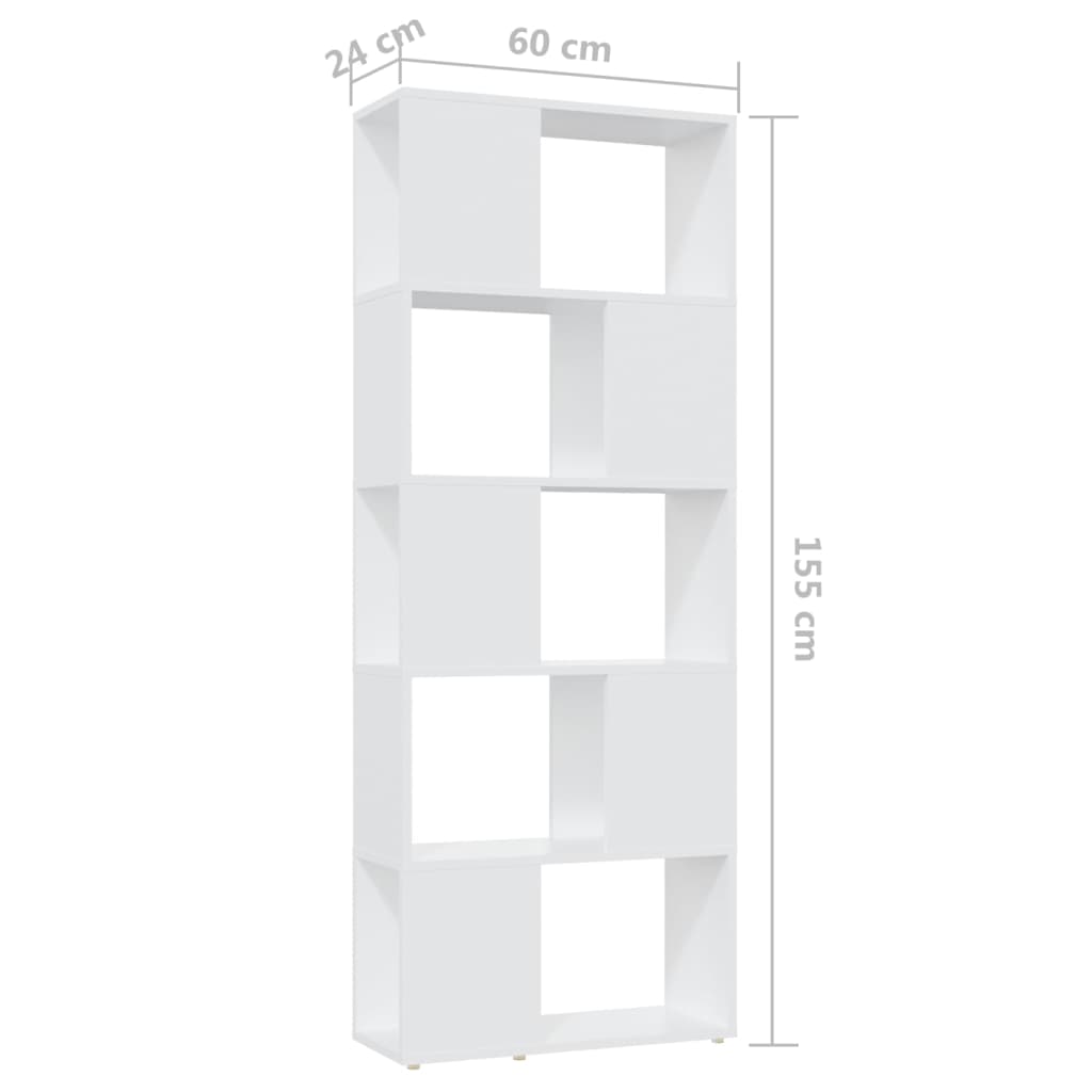 Book Cabinet | White | Engineered wood | Medium | Book Cabinet