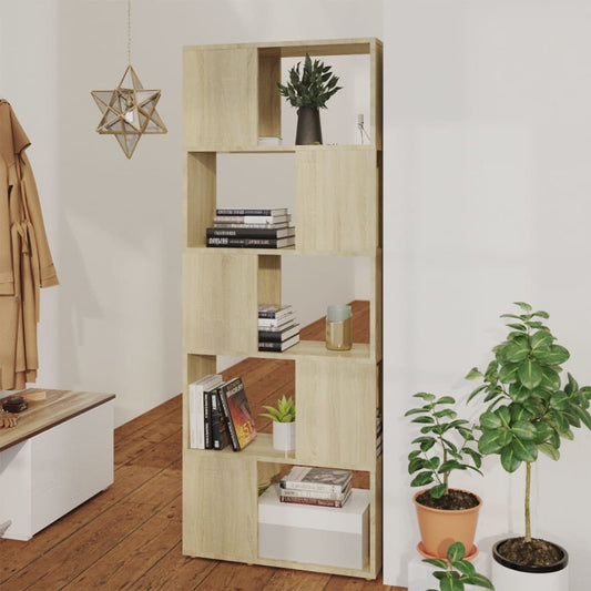 Book Cabinet | Sonoma oak | Engineered wood | Medium | Book Cabinet