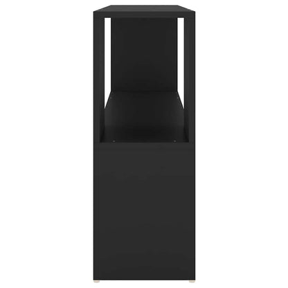 Book Cabinet | Black | Engineered Wood | Book Cabinet | Rectangular