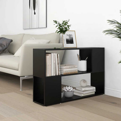 Book Cabinet | Black | Engineered Wood | Book Cabinet | Rectangular