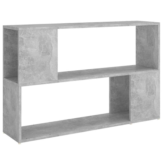 Book Cabinet | Concrete grey | Engineered wood | 100 cm x 24 cm x 63 cm