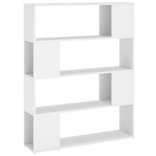 Book Cabinet Room Divider | White | Engineered wood | Medium