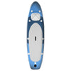 Inflatable Stand Up Paddle Board Set Sea Blue 300x76x10 cm