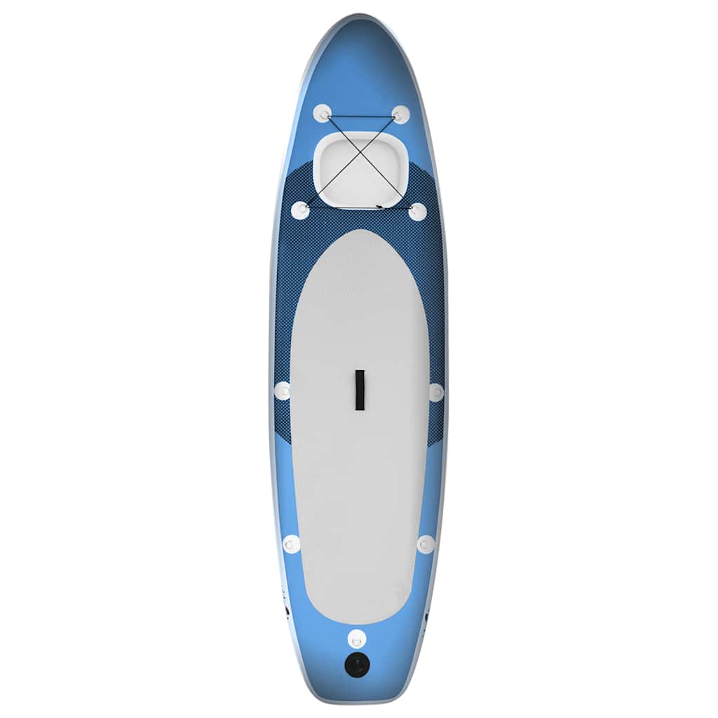 Inflatable Stand Up Paddle Board Set Sea Blue 330x76x10 cm