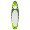 Inflatable Stand Up Paddle Board Set Green 330x76x10 cm