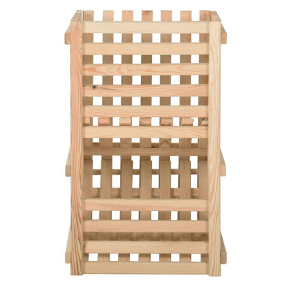 Potato Box 50x50x80 cm Solid Pinewood