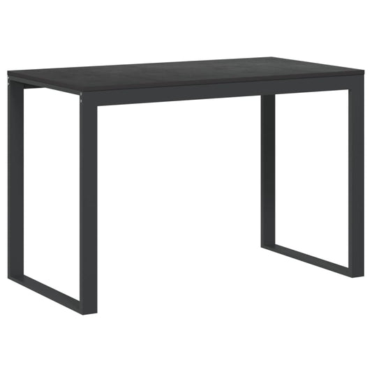 Computer Desk | Black | Engineered wood | 110x60x73 cm | Durable