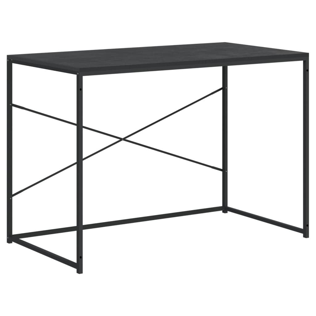 Computer Desk Black 110x60x70 cm Engineered Wood