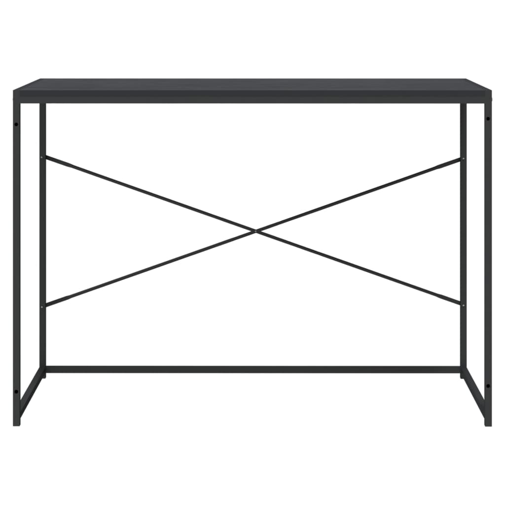 Computer Desk Black 110x60x70 cm Engineered Wood