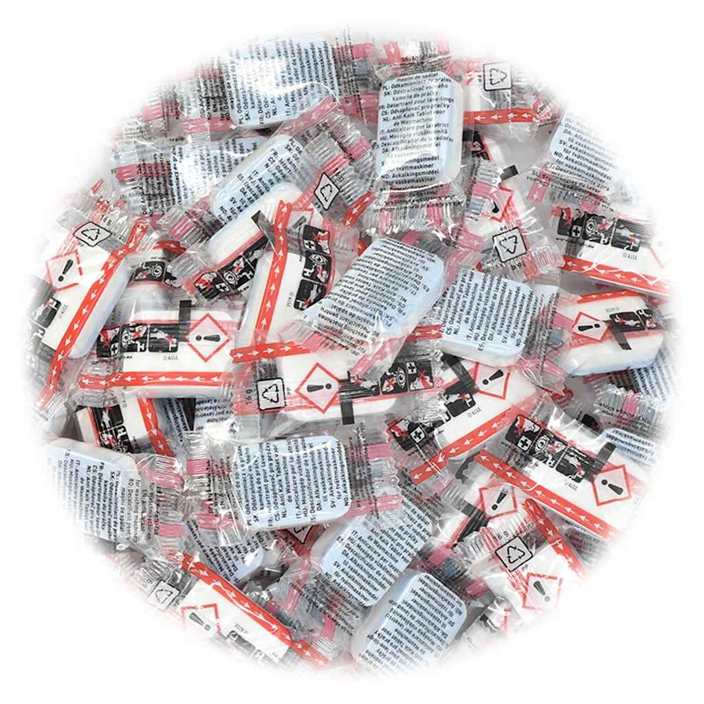 Washing Machine Detergent Tablets 100pcs Prevent Limescale&Dirt