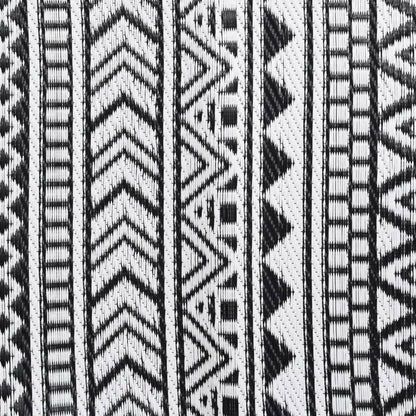 Outdoor Rug ARAKIL Black 190x290 cm PP