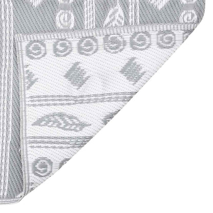 Outdoor Rug Grey 120x180 cm PP