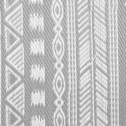 Outdoor Rug Grey 120x180 cm PP