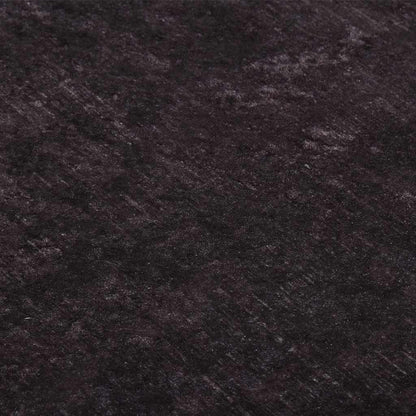 Rug Washable 80x300 cm Black and Gold