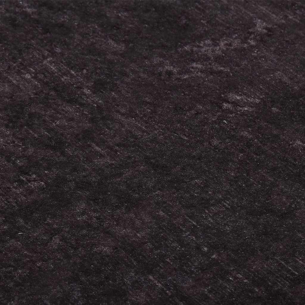Rug Washable 190x300 cm Black and Gold