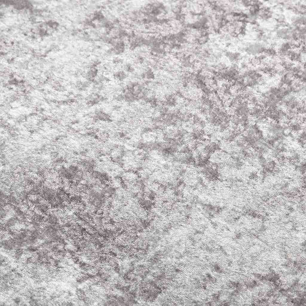 Rug Washable 80x150 cm Grey