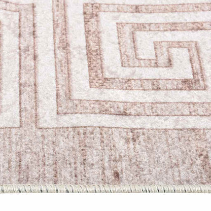 Rug Washable 120x180 cm Beige