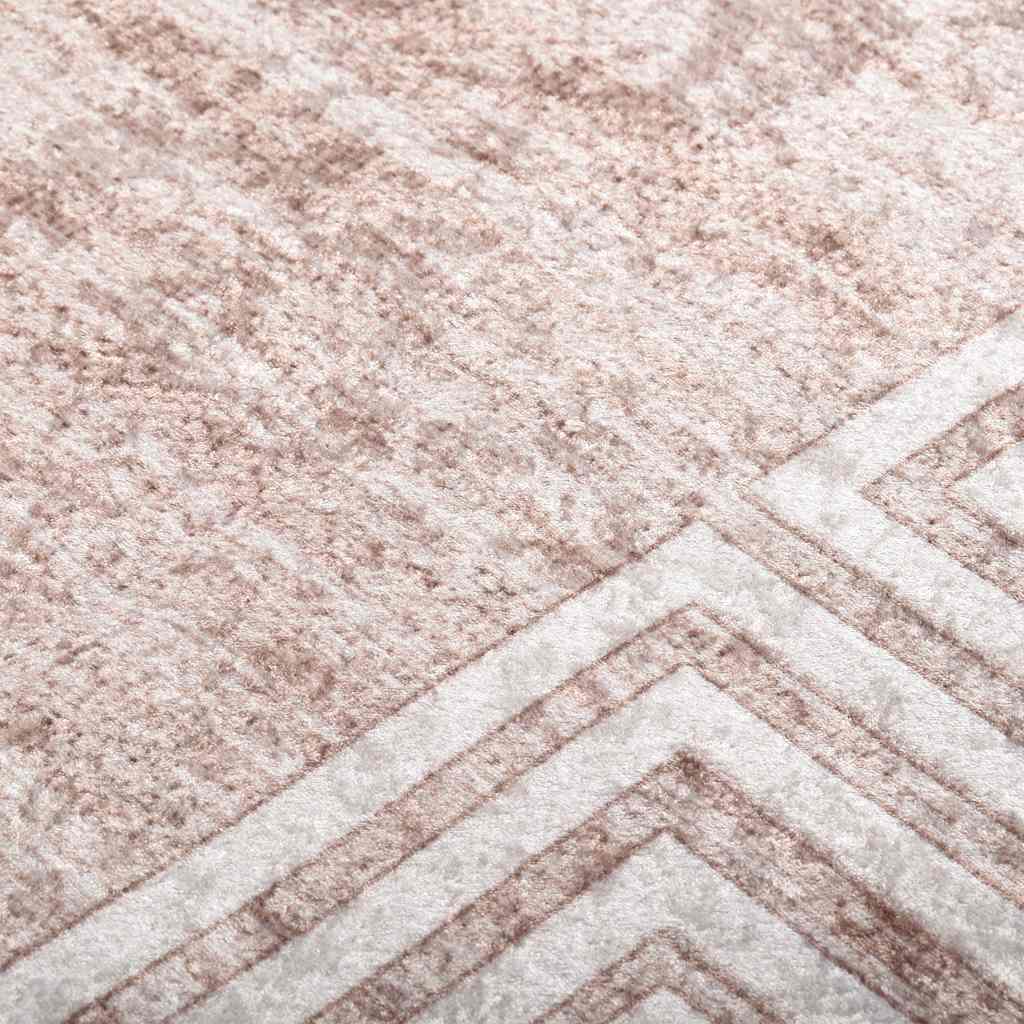 Rug Washable 120x180 cm Beige